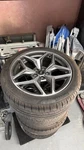 Mustang Gt Performance Pack Wheels + Pirelli Sszero Tires Like New Used. Price: $1199.00.