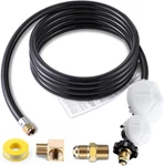 Pack 12 Ft Propane Hose With Regulator Compatible Mr. Heater F273684 Budd New. Price: $49.19.