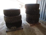 Lot Of 7 395/85R/20 Micheline Xzl Tire Military Super Single M35A2 Mrap Used. Price: $399.00.