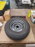 1976 1977 Corvette Original Gm YJ8 Spare Tub Tire & Wheel Uniroyal PR6 Gr 70-15 Used. Price: $350.00.