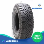 Used Lt 35X12.5R17 Goodyear Wrangler Duratrac 121Q - 11/32. Price: $168.33.