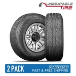 Travelstar Ecopath H/t LT265/75R16 123R 10PLY Highway Terrain Suv/truck Tires New. Price: $302.99.