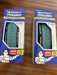 Michelin Power Cyclocross Jet 700X33C Tubeless Ready Tires, 2-PACK Green New. Price: $120.00.