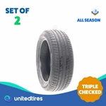 Set Of (2) Used 215/55R17 Vredestein Quatrac Pro 98W - 7/32. Price: $162.04.