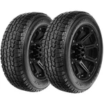 (qty 2) LT245/75R17 Vantage A/t 121/118S Lre Black Wall Tires New. Price: $344.98.
