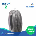 Set Of (2) Used 215/55R16 Yokohama YK740 Gtx 97H - 9.5/32. Price: $293.04.