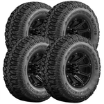 (qty 4) 38X13.50R17 Milestar Patagonia M/T-02 127Q Lrd Black Wall Tires New. Price: $1946.96.