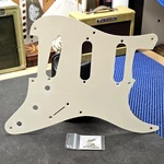 2018 Fender Eric Johnson Stratocaster Pickguard Parchment White 1-PLY Usa Used. Price: $14.50.
