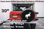 30" Tire Fits Ford Bronco Classic Stallion 235/75R15 Sparecover Usa Made New. Price: $85.00.