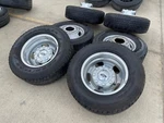 17" Ford F-350 Dually Oem 10477 10478 Rims Wheels 2023 2024 2025 Goodyear Used. Price: $1615.50.